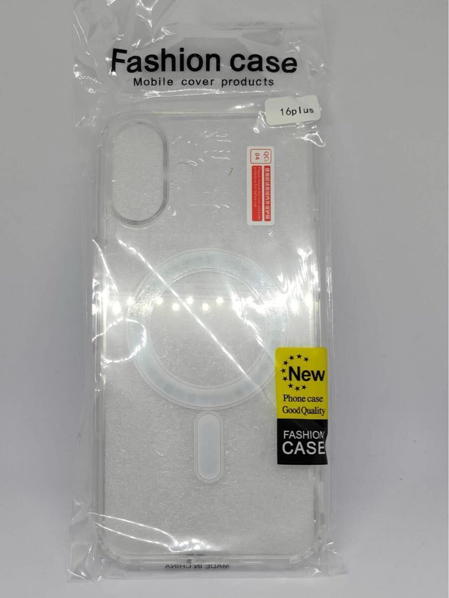 MagSafe対応 クリアケース iPhone16plus用 スマホカバー 新品拍卖