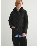 トラディショナル ウェザーウェア Traditional Weatherwear/ウェーバリーフードキルティングジャケットパーカー/Size36拍卖