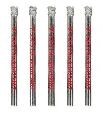 ★ダイヤモンドのホールソー5本セット!電動ドライバー電動ドリルに!4mm コアビット拍卖