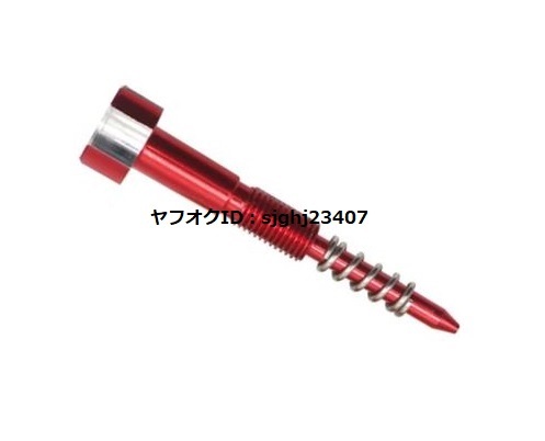 Ⅰ□赤 PWKキャブレター エアスクリュー ケイヒン PWK21 PWK24 PWK26 PWK28 PWK30 PWK32 PWK34 セロー225 モンキー NSR50 KLX125新品KDX125拍卖