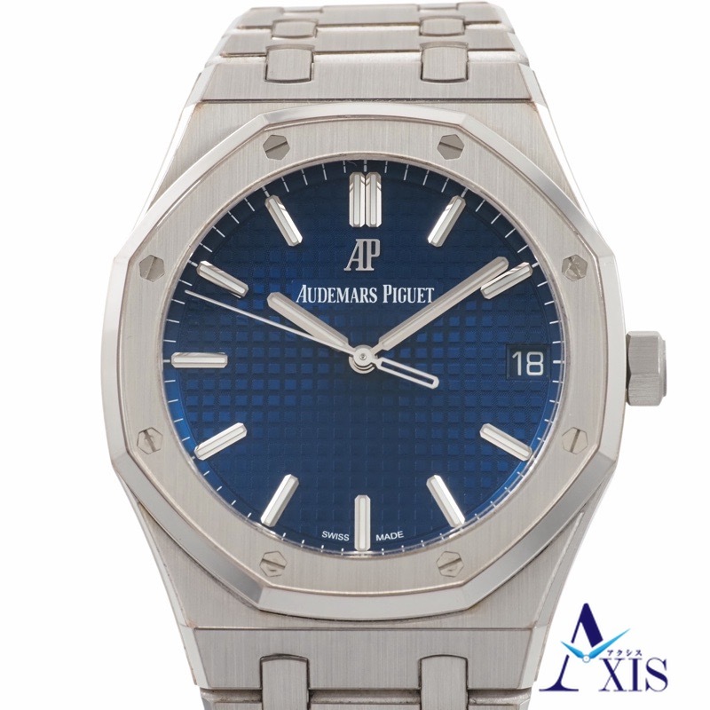 オーデマ・ピゲ ロイヤルオーク 300本限定 15503BC.OO.1220.BC.01 ホワイトゴールド 自動巻き ブルー文字盤拍卖