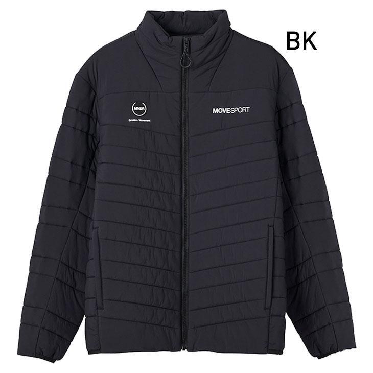 新品送料無料 デサント DESCENTE MOVESPORT フルジップ スタンドカラー 中綿ジャケット Оサイズ拍卖
