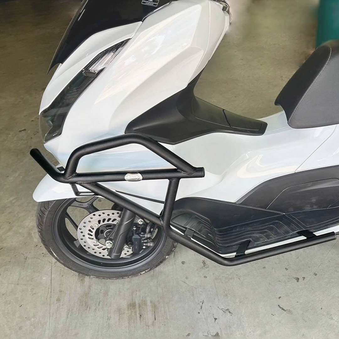 【ヤフオク期間限定価格】 PCX クラッシュバー 傷防止PCX150 PCX160 エンジンガード JK05 JK06 KF47 エンジンフレーム プロテクション 傷防拍卖