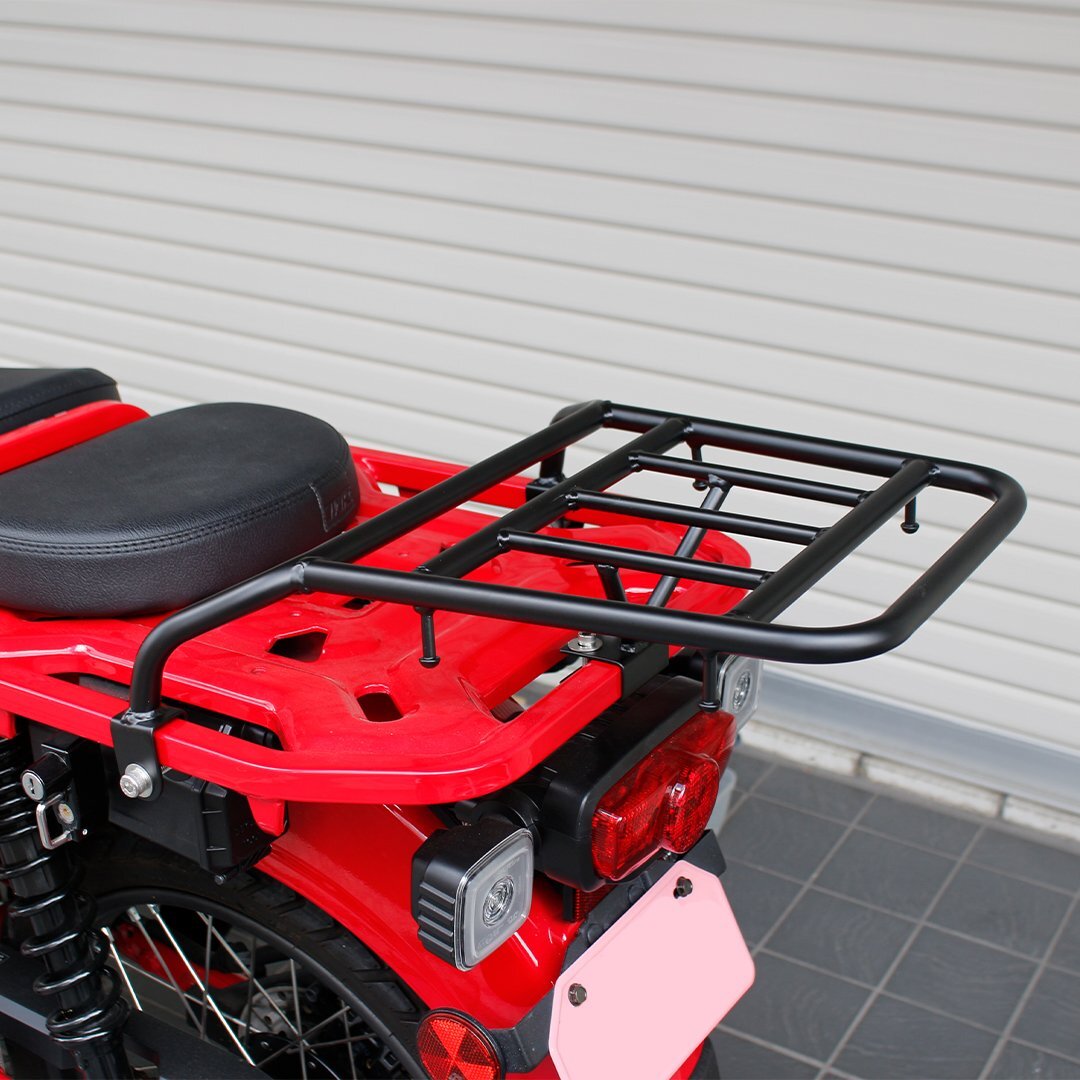 【ヤフオク期間限定価格】 トップケース ミドルキャリア ハンターカブ CT125 JA55 JA65 ミドルキャリア 延長 タンデムシート併用 二人乗り拍卖