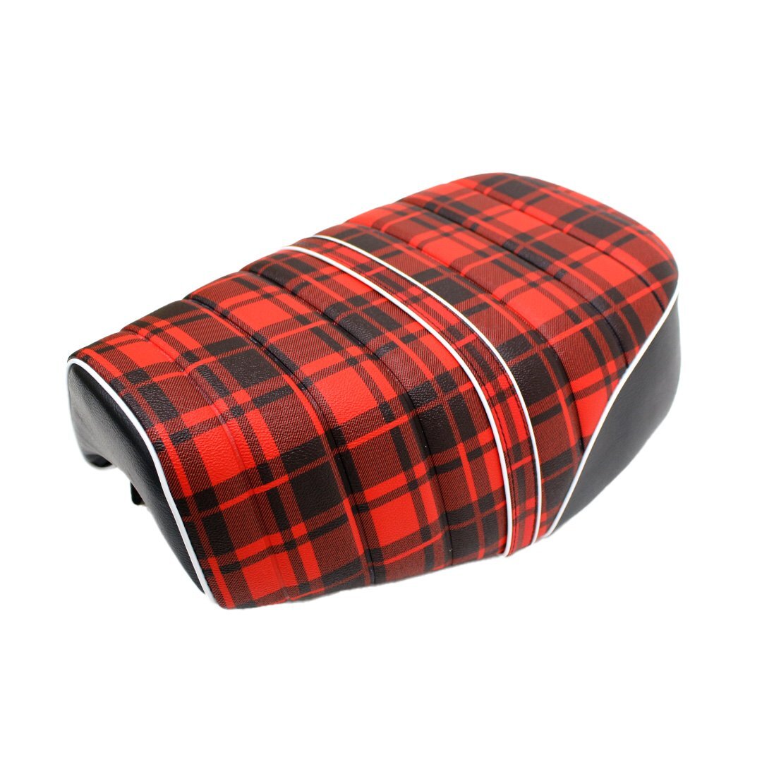 【ヤフオク期間限定価格】【オークション限定/返品交換不可】規格外品 タックロール チェック シート TWR製 HONDA 全年式 モンキー125 用拍卖