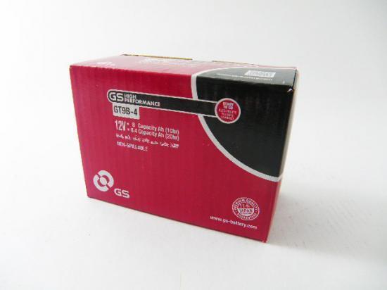 【ヤフオク期間限定価格】 【保証書付き】送料無料 保証付 台湾GSバッテリー GT9B-4 (YT9B-BS互換) XP500 TMAX (SJ02J,SJ04J) バッテリー拍卖