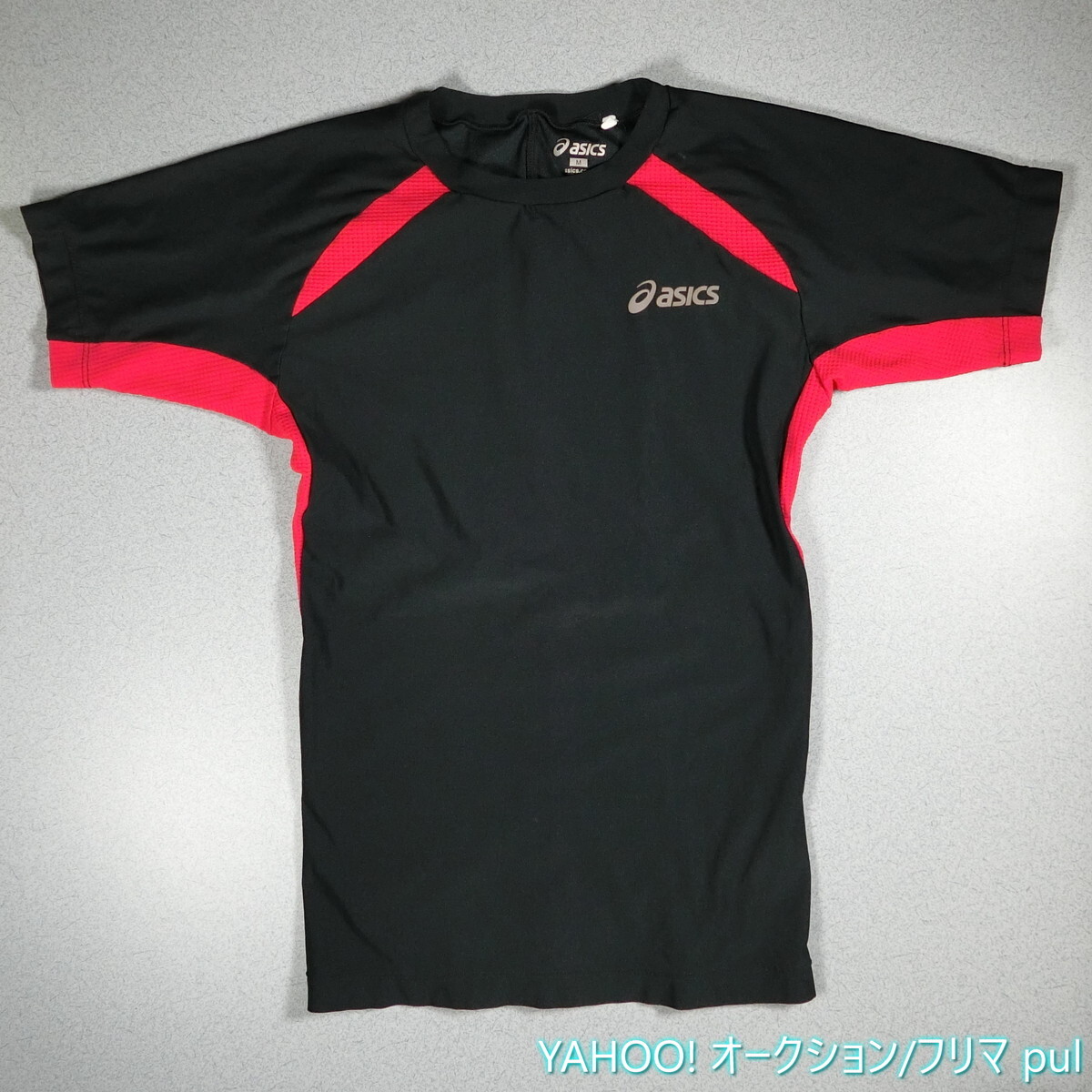 ASICS アシックス インナーマッスル 肩バランス コンプレッションシャツ Mサイズ 日本製拍卖