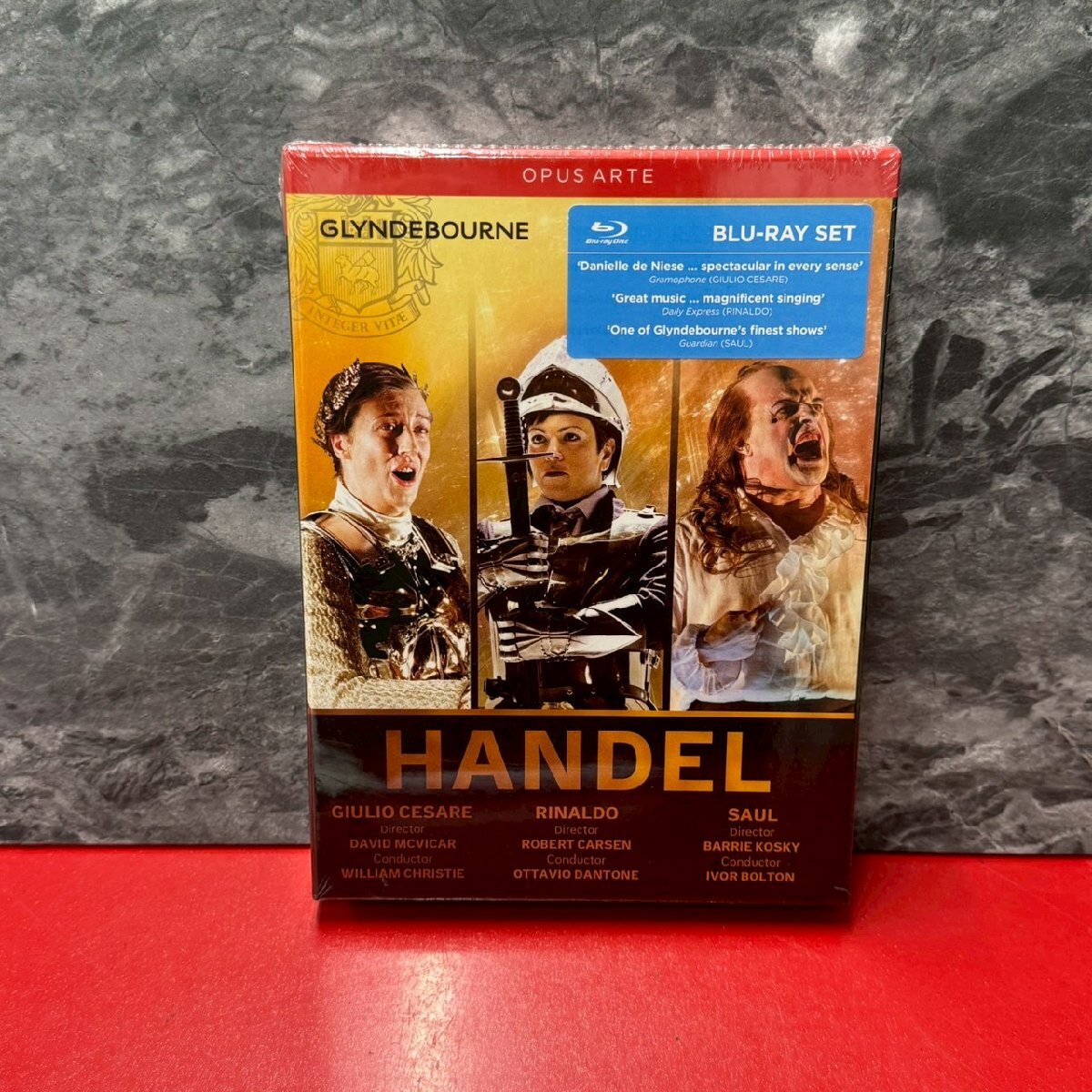 【未開封】 Handel Glyndebourne Box Set ヘンデルのオペラ3作品 歌劇 クラシック オペラ Blu-ray ブルーレイ拍卖