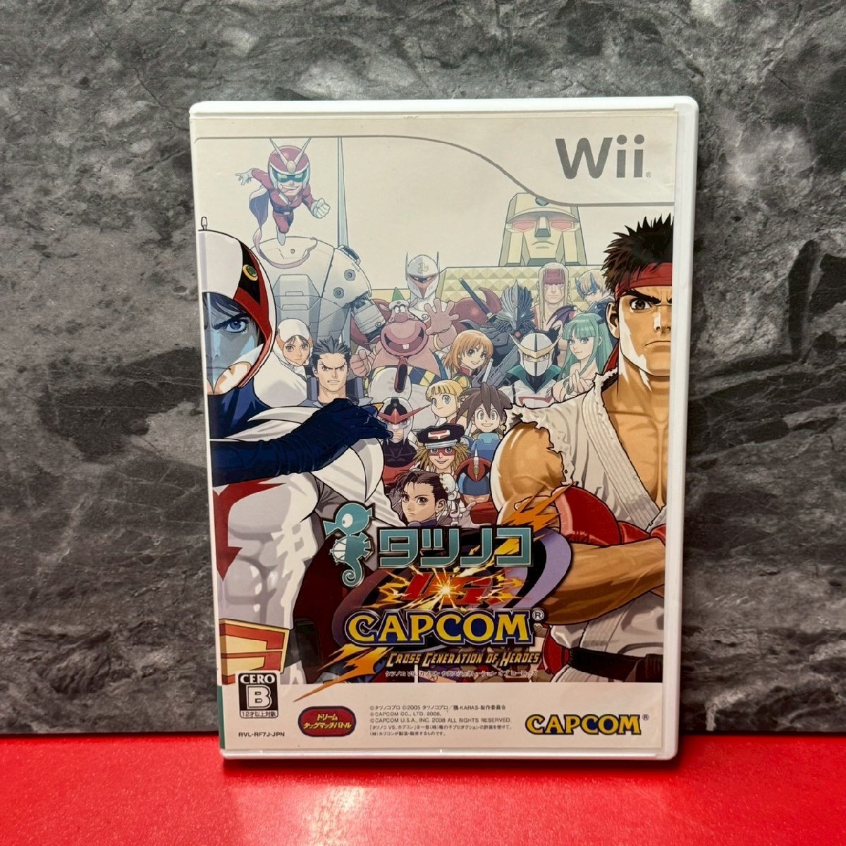 タツノコvsCAPCOM CROSS GENERATION OF HEROES 任天堂 Wii ゲームソフト拍卖