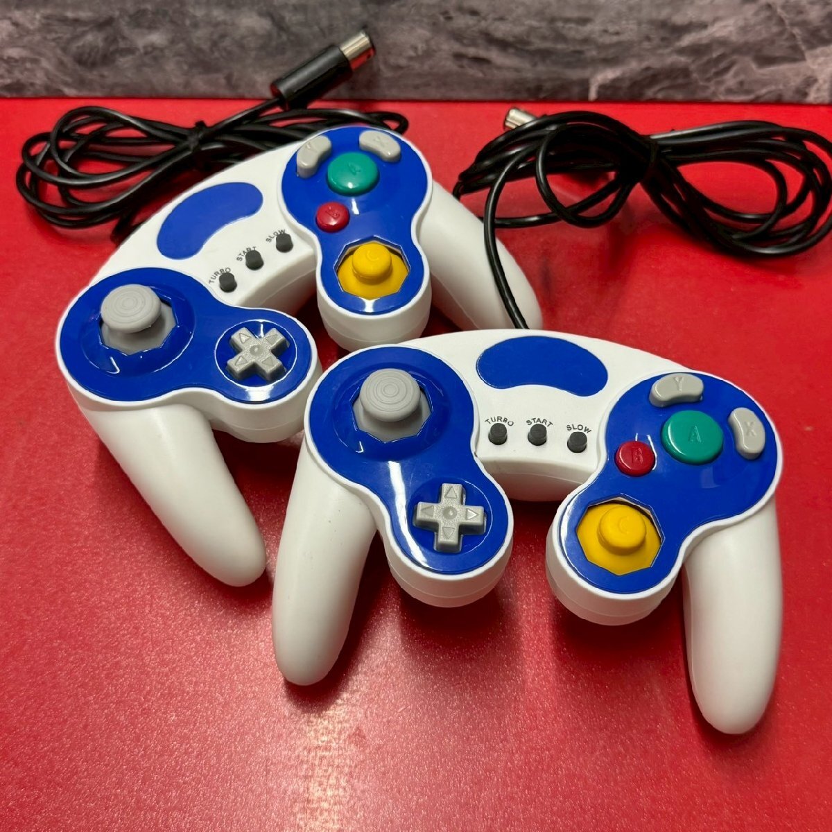 ゲームキューブ コントローラー ホワイト TURBO SLOW機能付き 任天堂 NINTENDO NGCソフト拍卖