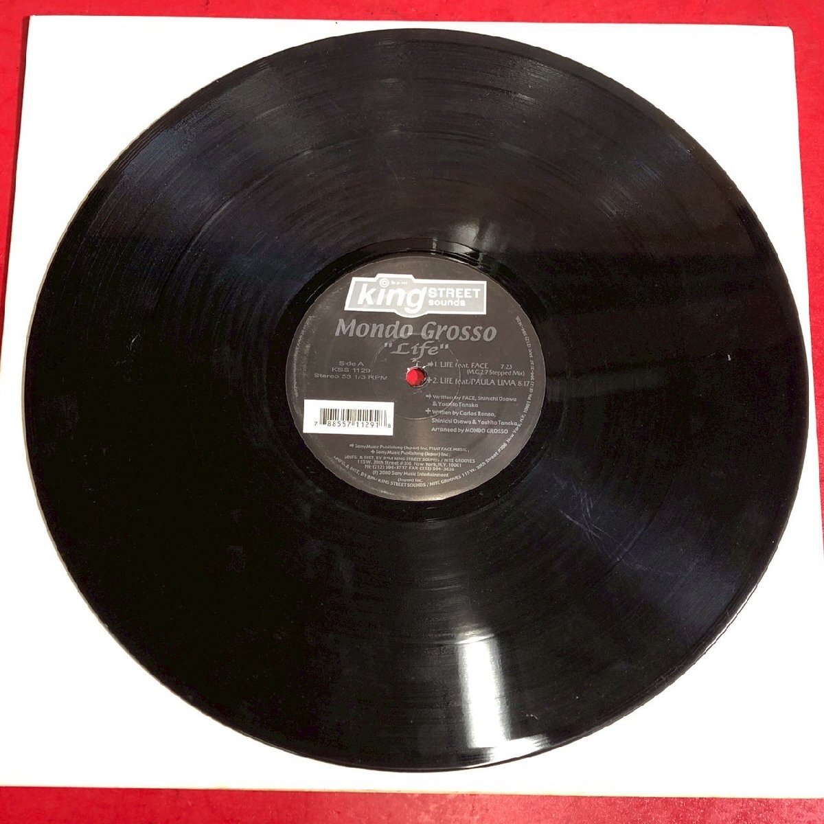 LP レコード Mondo Grosso Feat. Face, Paula Lima & Bird MG4BB Life ブラジリアン・ポップス拍卖