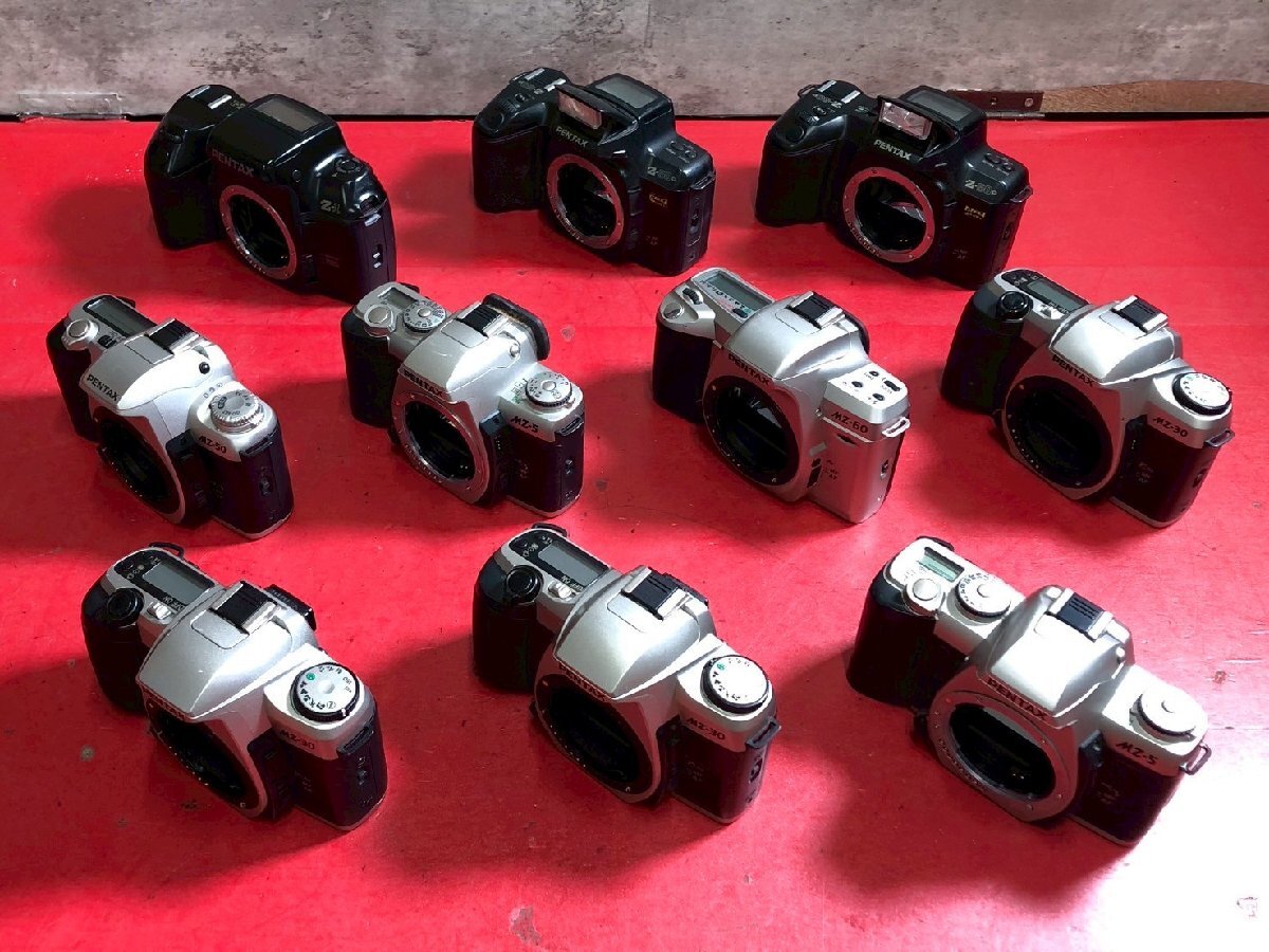 1円~ PENTAX ペンタックス 一眼レフ フィルムカメラ ボディ 10点 約4.6kg まとめ売り 現状品 / Z-1 / Z-50P / MZ-60 / MZ-30拍卖