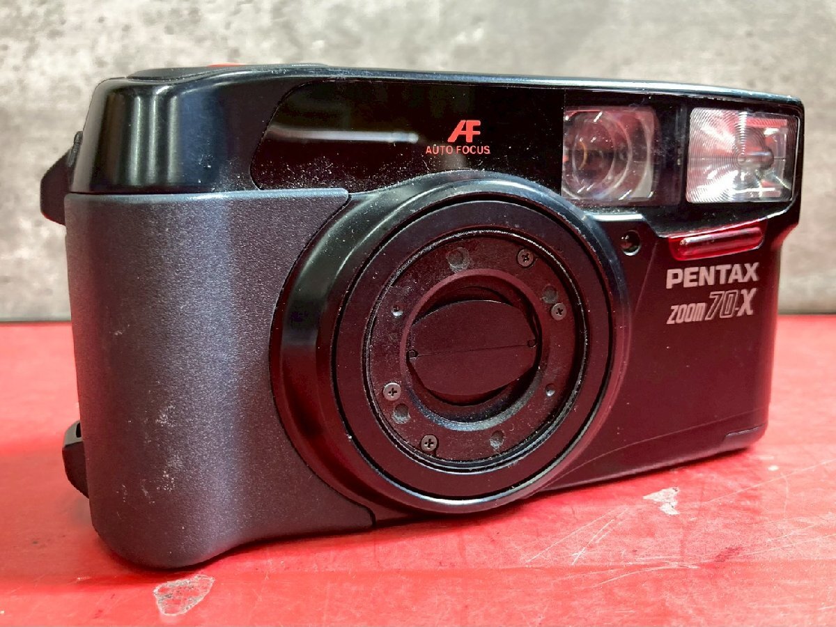 ● PENTAX ペンタックス ZOOM70-X PENTAX ZOOM LENS 35mm-70mm f3.5 コンパクト フィルムカメラ 拍卖