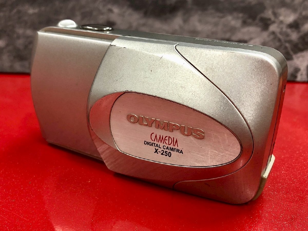 1円~ OLYMPUS オリンパス CAMEDIA X-250 OLYMPUS LENS AF ZOOM 5.8-17.4mm 1:3.1-5.2 320万画素 デジタルカメラ コンデジ 動作可拍卖