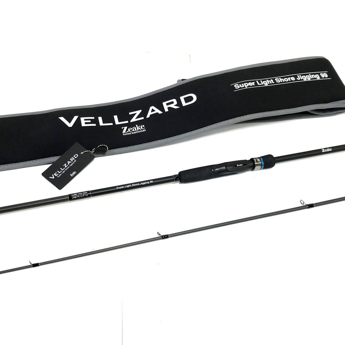 Zeake ジーク VELLZARD SLSJ 99 Super Light Shore Jigging 99 釣竿 ロッド 2ピース つり 釣り 釣具 フィッシング◇TA3680拍卖
