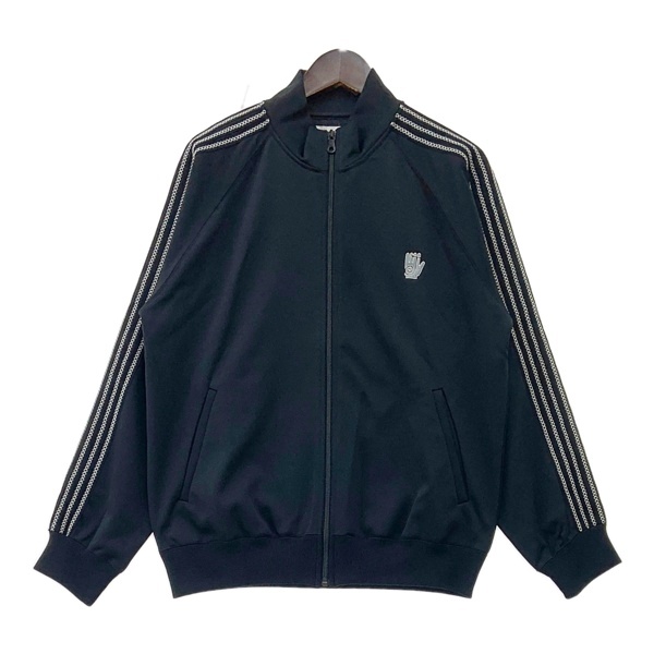 JieDa ジエダ トラックジャケット 新品同様 5 STRIPE ZIP JERSEY TOP CT06 ブルゾン メンズ サイズ1 ブラック アウター DM17270■拍卖