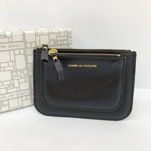 COMME des GARCONS コムデギャルソン コインケース SA8100OP 小銭入れ カードケース ミニ財布 男女兼用 ブラック 服飾 DF17242■拍卖