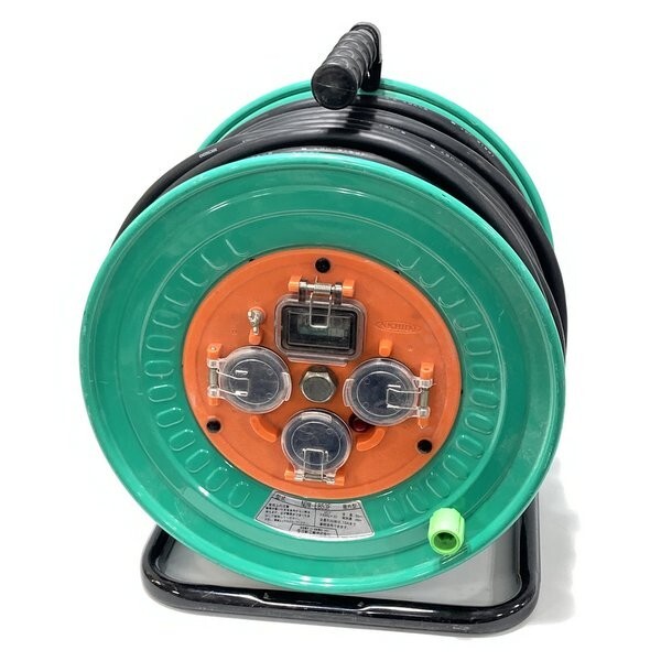 日動工業 NICHIDO コードリール 屋外型 NDW-EB53F 長さ50m 単相100V 電工ドラム 延長コード ≡DT6813拍卖