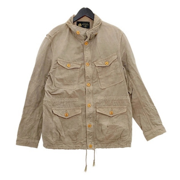 OLD JOE & Co. オールドジョー ジャケット ブルゾン 10-S/S-FJ ミリタリー ヴィンテージ加工 ダメージ メンズ カーキ系 アウター DM17363■拍卖