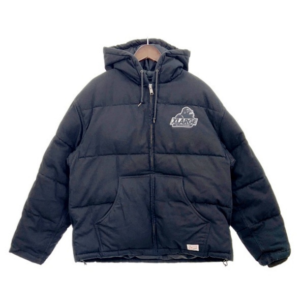 X-LARGE エクストララージ 中綿 ジャケット ブルゾン DUCK ACTIVE PUFFER JACKET 101214021008 メンズ Mサイズ アウター DM17312■拍卖