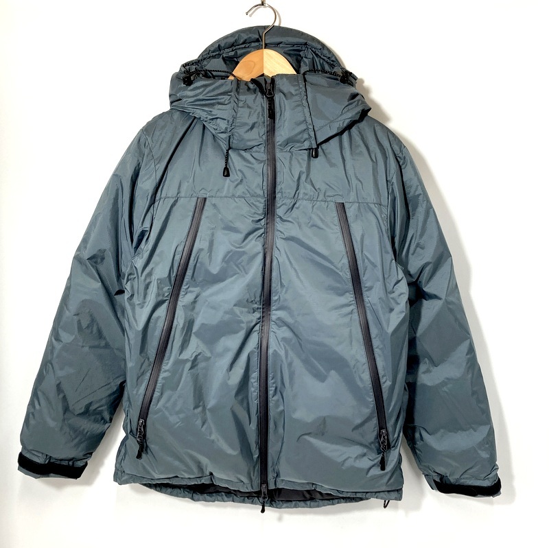 NANGA URBAN RESEARCH ナンガ アーバンリサーチ ダウンジャケット UR27-17M001 ダウンブルゾン Lサイズ ブルーグレー アウター A15292◆拍卖