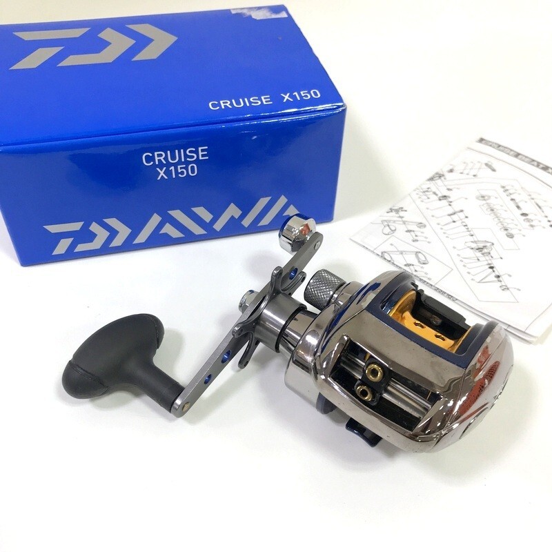DAIWA ダイワ クルーズ X150 00616042 ベイトリール 石鯛リール 釣具 つり 釣り アウトドア レジャー フィッシング ◇TA3590拍卖