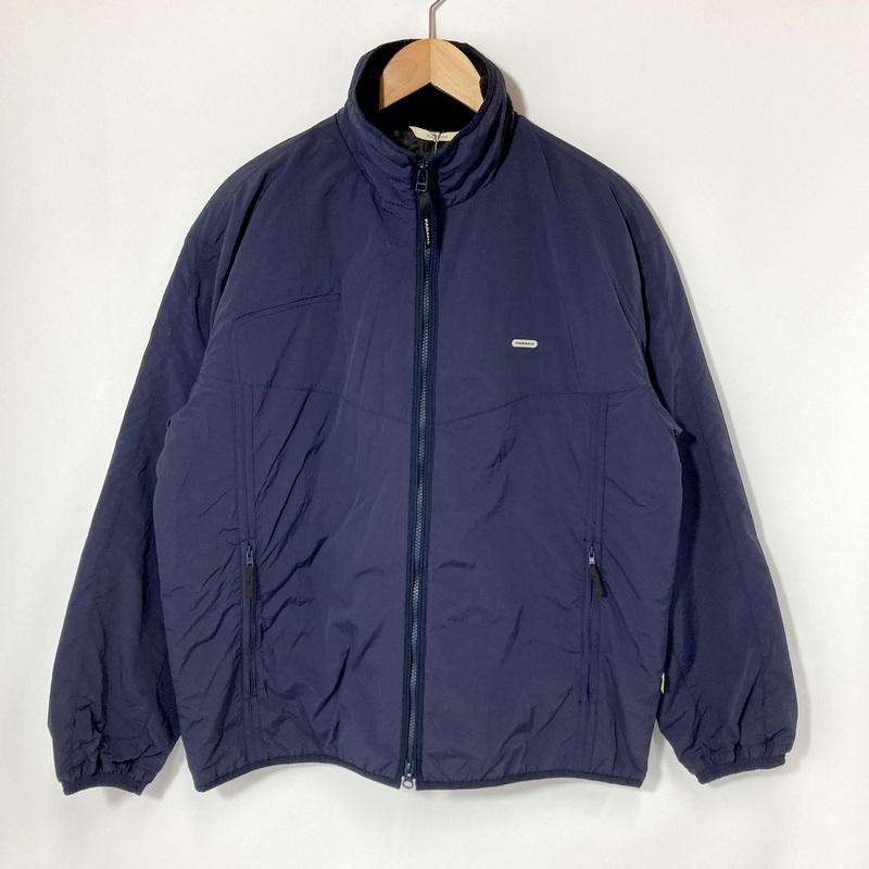 FARAH ファーラー ナイロンジャケット ジップアップ UM47-M1008 古着 カジュアル メンズ Mサイズ ネイビー アウター A15132◆拍卖
