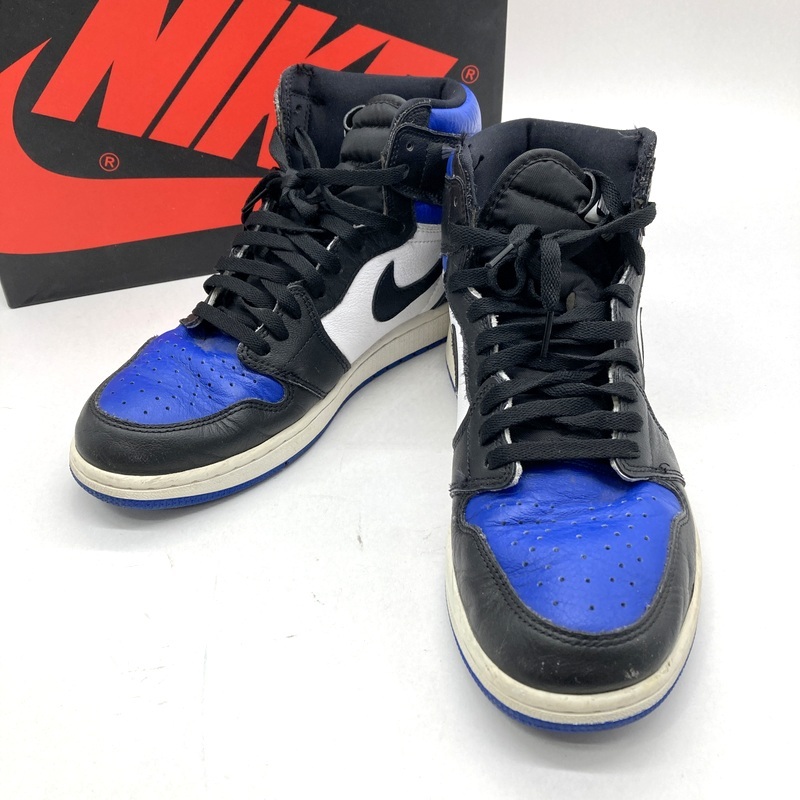 Nike ナイキ スニーカー Air Jordan 1 Retro High OG Royal Toe 555088-041 箱付き エアジョーダン 1 28.5cm 靴 B15193◆拍卖