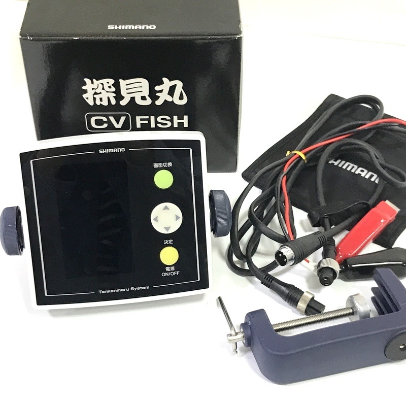 SHIMANO シマノ 13探見丸 CV-FISH 03041 魚群探知機 釣具 つり用品 フィッシングツール つり 釣り アウトドア レジャー ◇TA3720拍卖