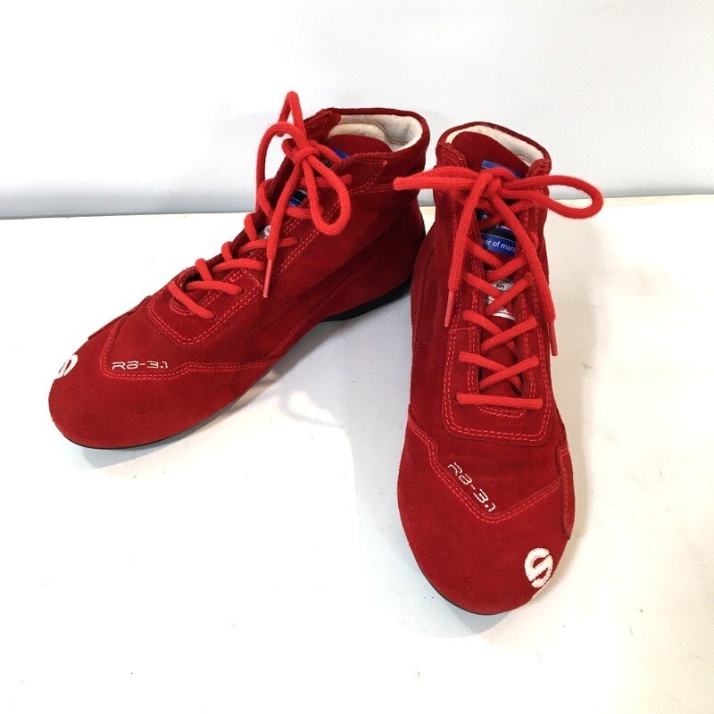 SPARCO スパルコ 8856-2000 レーシングシューズ サイズ36 23.0cm レッド 男女兼用 バイク用品 ◇TA3702拍卖