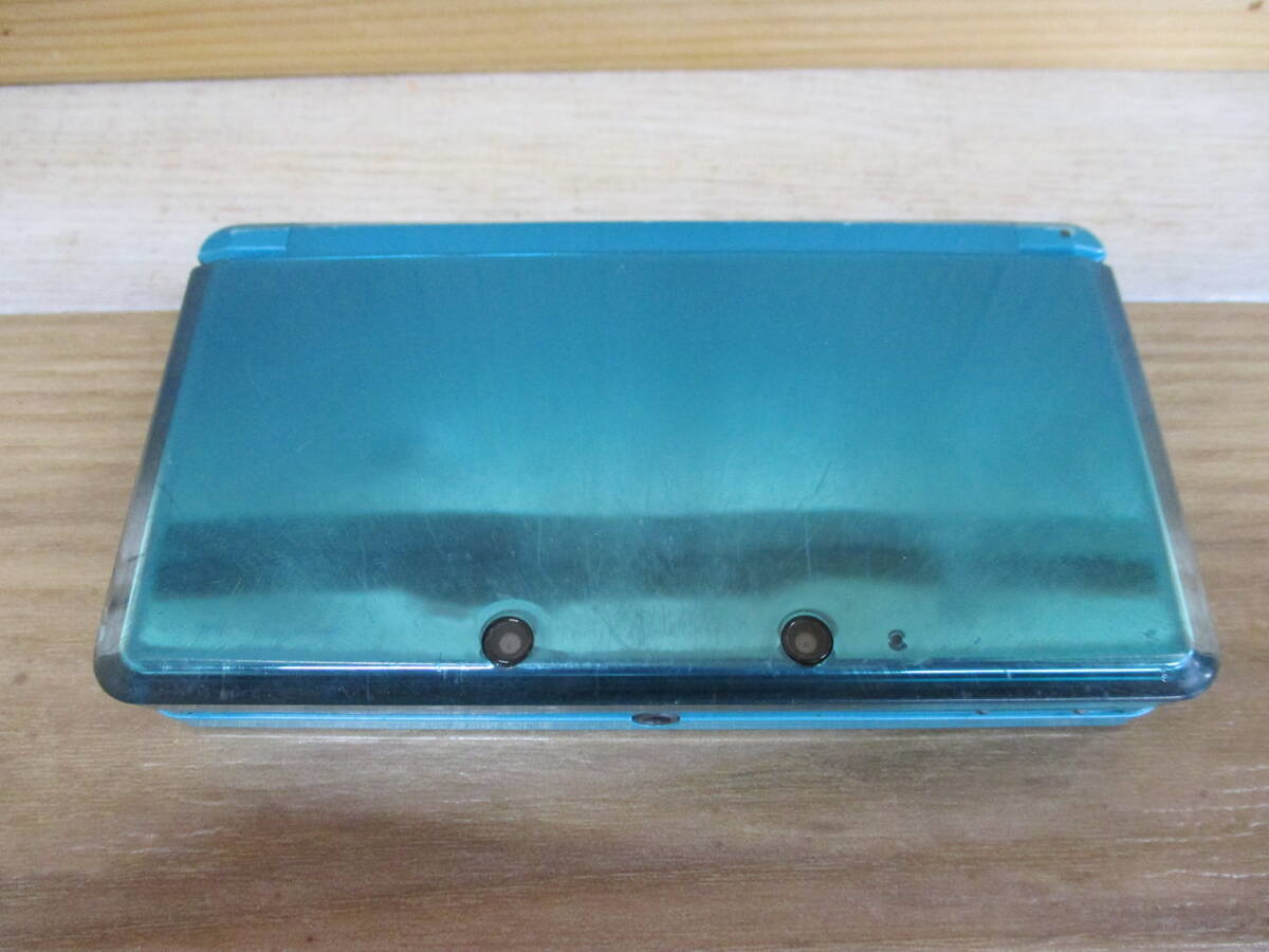 ジャンク 通電のみ確認済 NINTENDO 3DS CTR-001 本体のみ 任天堂 タッチペン欠品 パーツ取用 汚れ傷あり 激安1円スタート拍卖