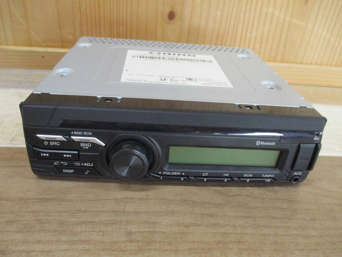 未検品 日野 純正 オーディオ Bluetooth RJ-9765 日野自動車 カーオーディオ CD ラジオ HINO 傷あり 激安1円スタート拍卖