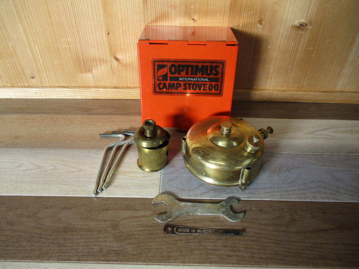 未検品 OPTIMUS キャンプ ストーブ00 オプティマス アウトドア キャンプ用品 灯油ストーブ 汚れ・傷あり 激安1円スタート拍卖