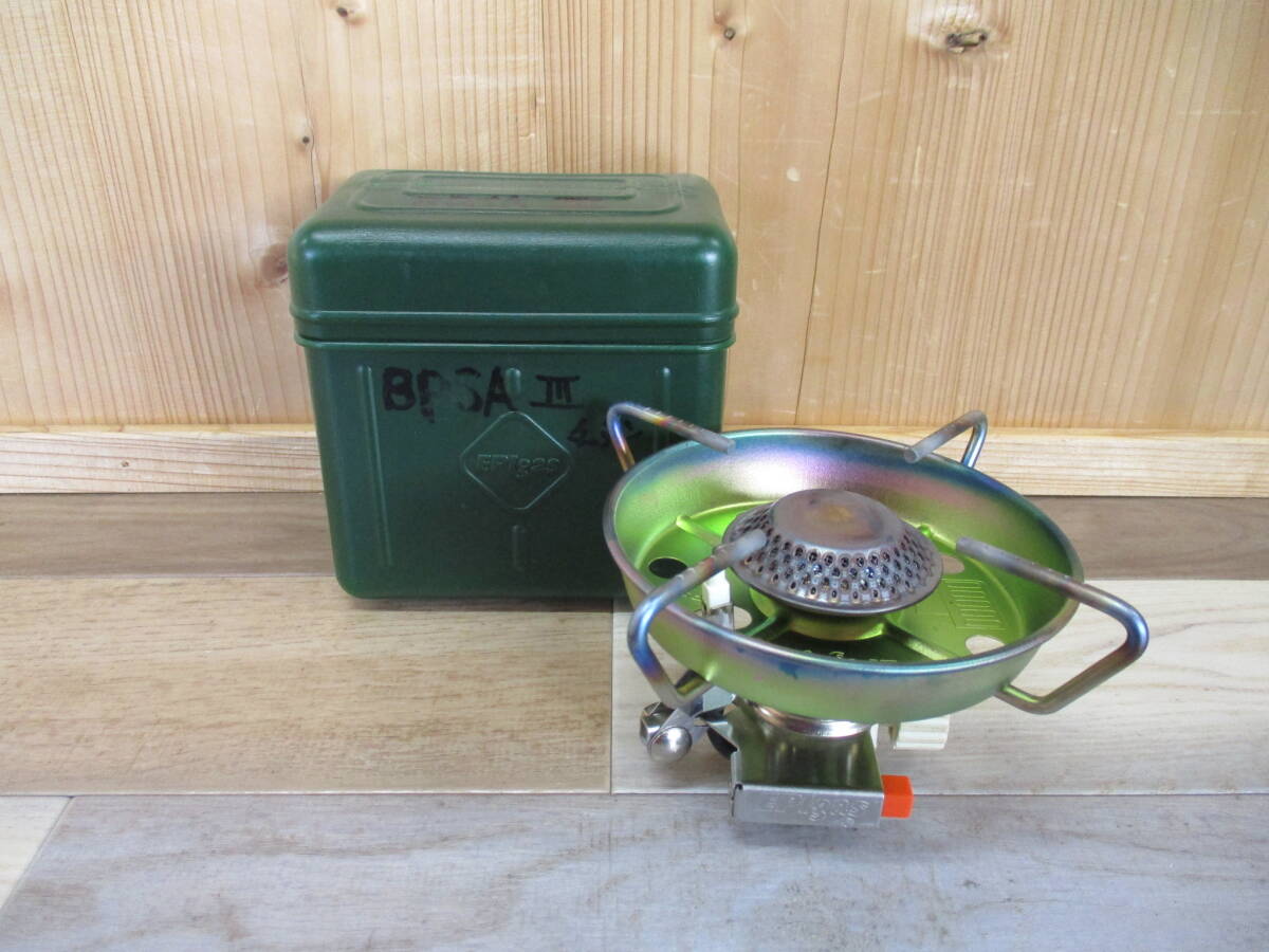 未検品 ユニバーサルトレーディング EPIgas BPSA-Ⅲ チタンストーブ 汚れあり ケースに書き込み有 アウトドア用品 激安1円スタート拍卖