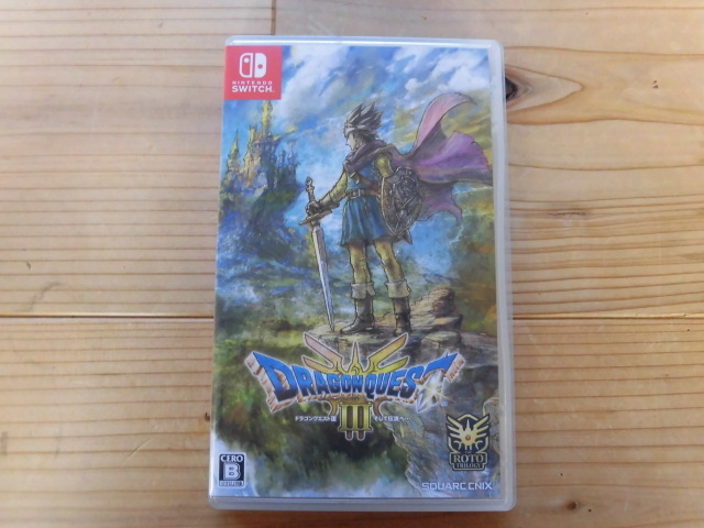 現状品 動作確認済 初期化済 NINTENDO SWITCH ドラゴンクエスト 3 そして伝説へ… ニンテンドー ゲーム ソフト 激安1円スタート拍卖
