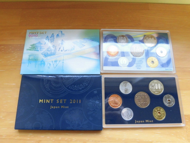 現状品 MINT SET 2010 平成22年 / MINT SET 2011 平成23年 1332円 独立行政法人 造幣局 コレクション 激安1円スタート 拍卖