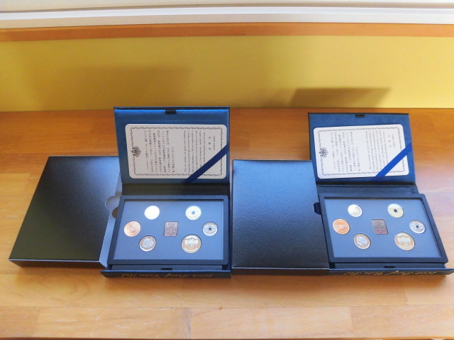 現状品 貨幣セット 2008 平成20年 / 2009 平成21年 1332円 大蔵省 造幣局 コレクション 激安1円スタート 拍卖