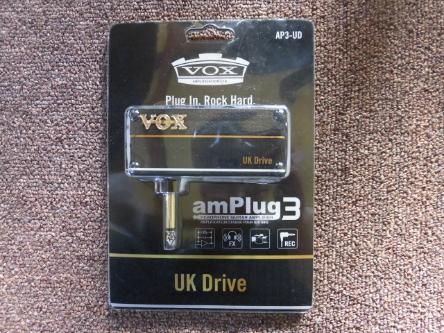 未使用 未開封 VOX ヘッドフォンギターアンプ amPlug 3 UK Drive AP3-UD アンプラグ ヘッドホン アンプ 激安1円スタート拍卖