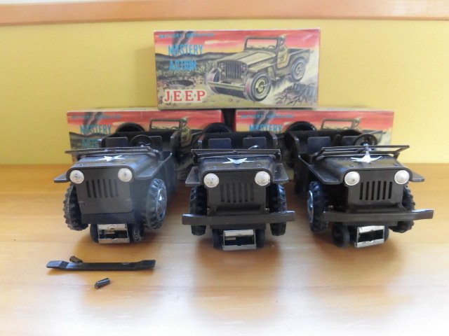 未検品 JEEP 3点 MYSTERY ACTION バッテリー駆動で動作 玩具 車 激安1円スタート拍卖
