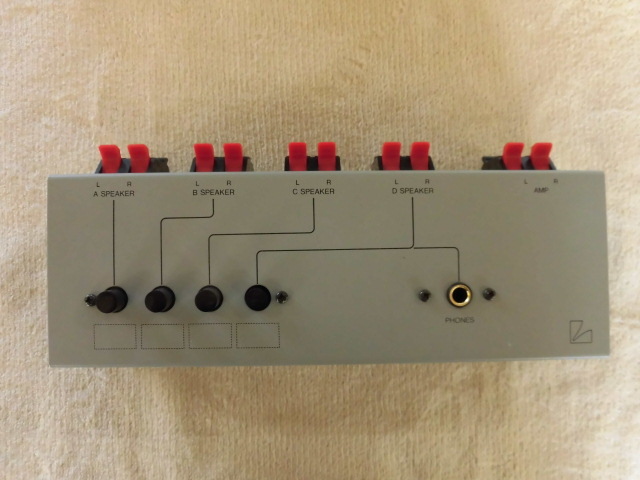 未検品 LUXMAN SPEAKER SELECTOR AS-5Ⅲ スピーカー セレクター オーディオ機器 激安1円スタート拍卖
