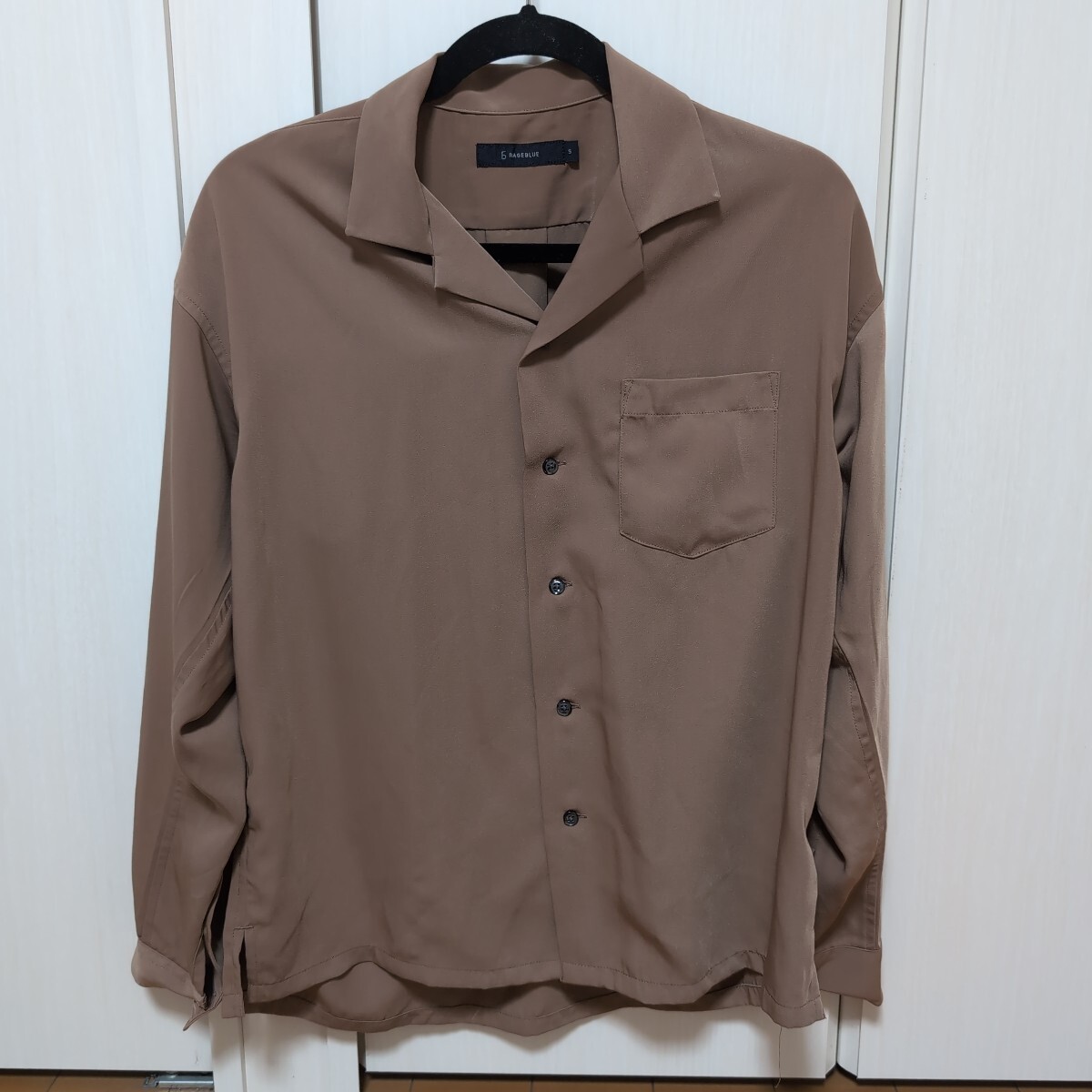 RAGEBLUE オープンカラーシャツ拍卖