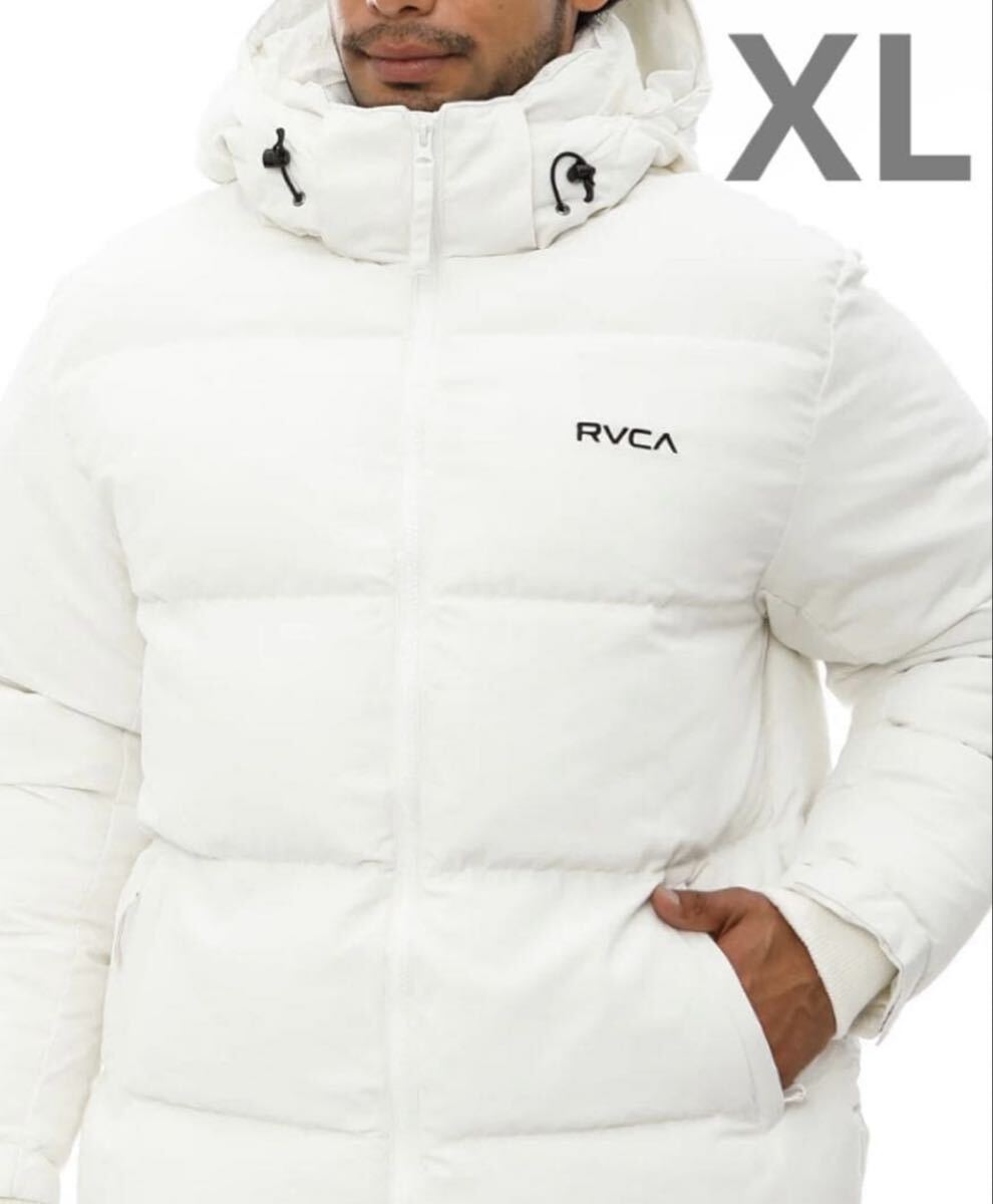 処分価格 サイズXL ホワイト RVCA ジャケット拍卖
