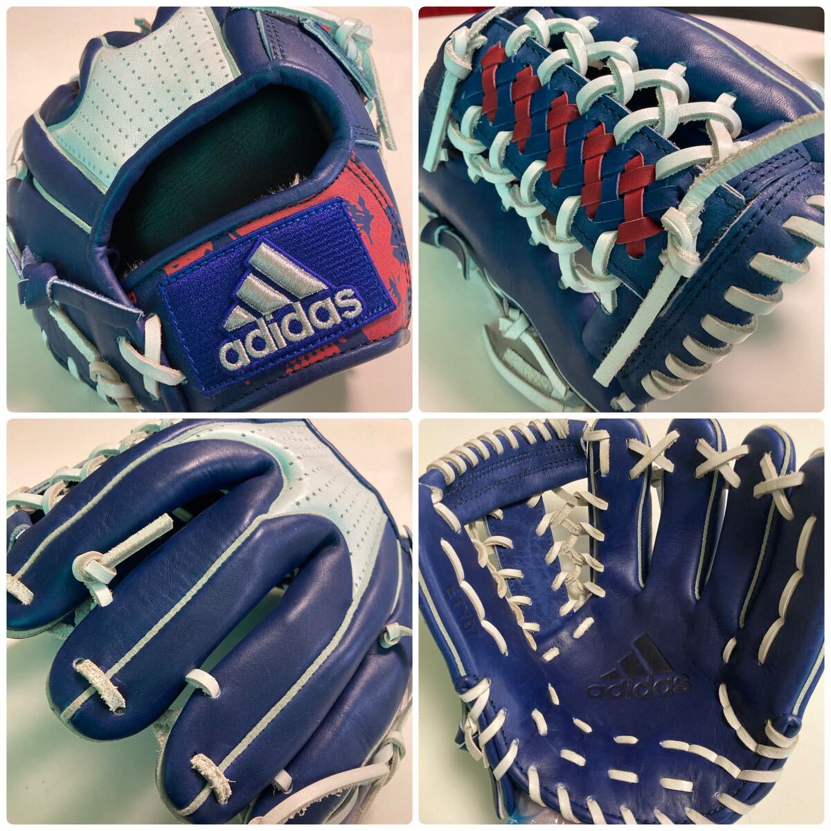 アディダス 一般 大人用 軟式 内野 野球 グローブ グラブ 状態良好 人気 ◆送料無料 スピード発送◆拍卖