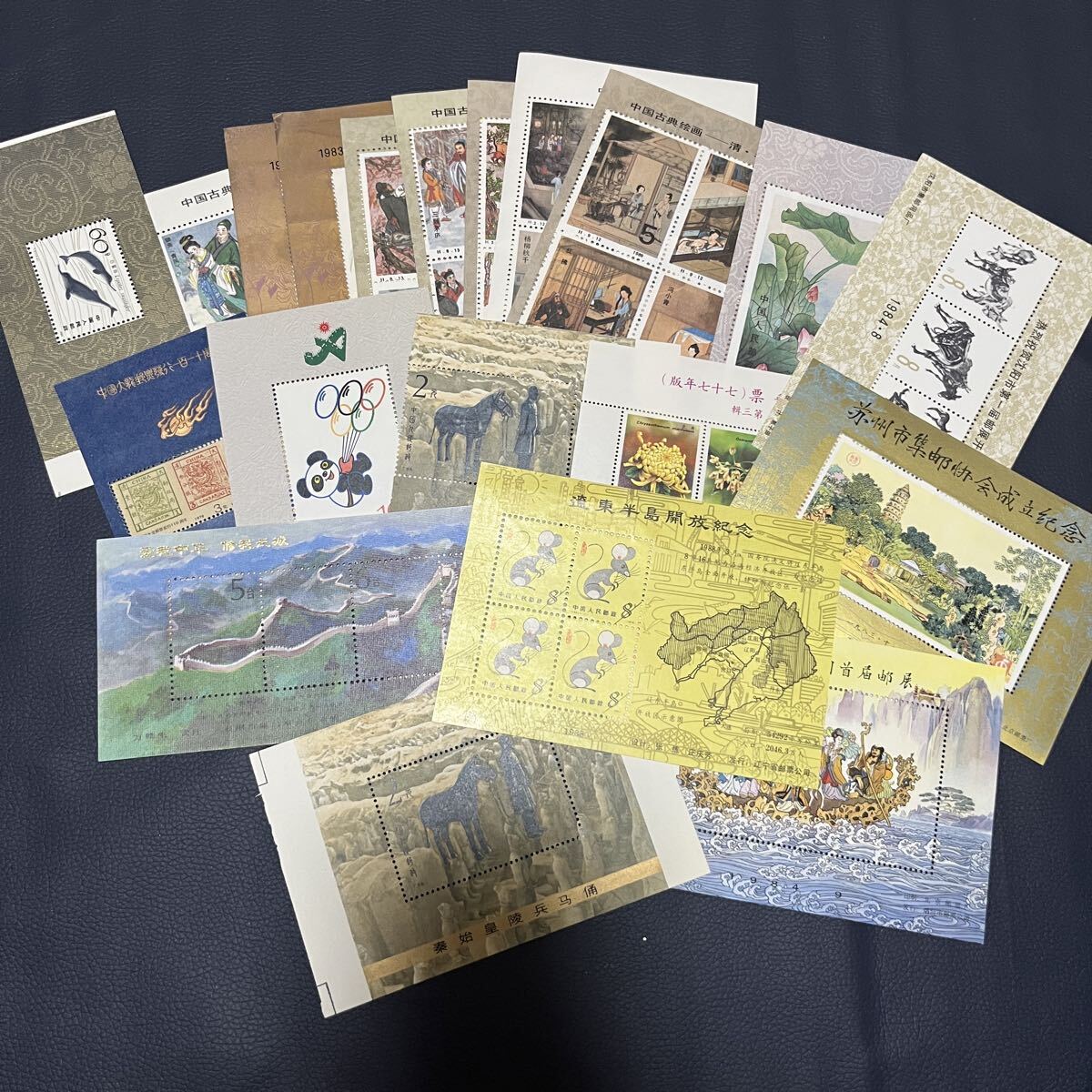 ◯中国切手/未使用/小型シート/複数種あり/ 中国古典文学名著シリーズ・日中友好 など○tm12拍卖