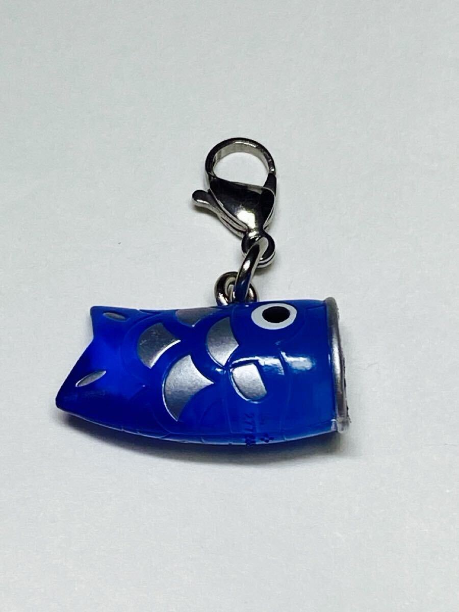 麗を感じる めじるしアクセサリー こいの 鯉のぼりB 青 ブルー BANDAI カプセルトイ ガチャ フィギュア 拍卖