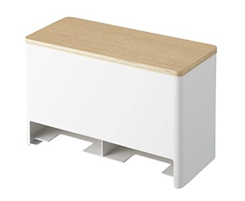 山崎実業(Yamazaki) 分別 サニタリー収納 ホルダー ナチュラル 約W26.2×D11.7×H16.6cm リン RIN 拍卖