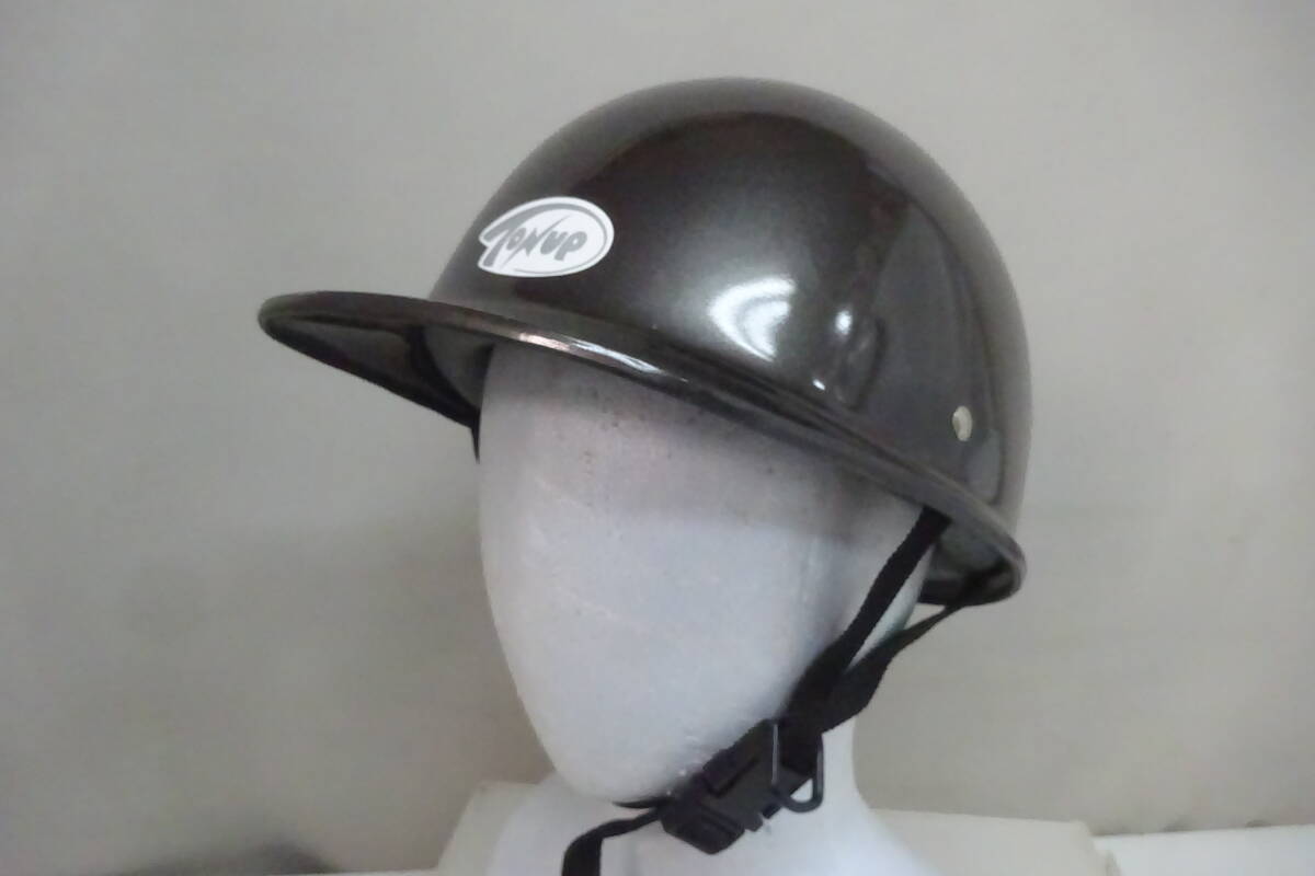 ★229)ツバ付き半帽・トパス「T-3」フリーサイズ(57-60㎝)※中古/キズ使用感あり現状品■80拍卖