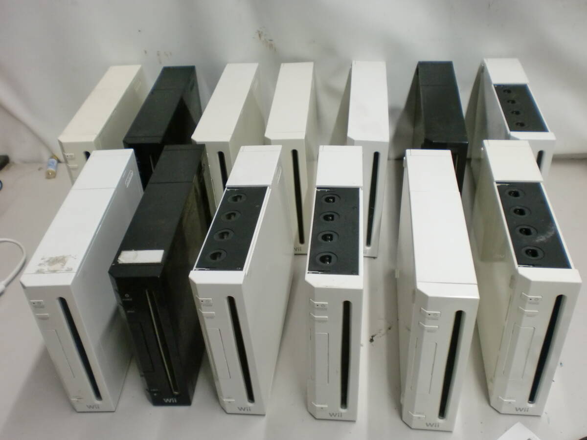 ●任天堂 Wii 本体のみ 13台セット 動作未確認 ※ジャンク■100拍卖