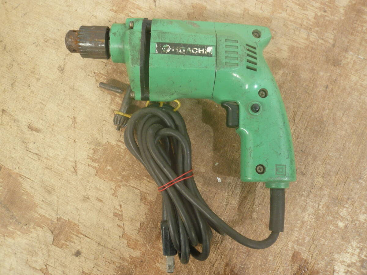 ♪日立 HITACHI 電気ドリル DG-6 動作確認 送料は説明欄※ジャンク品扱い ■60拍卖