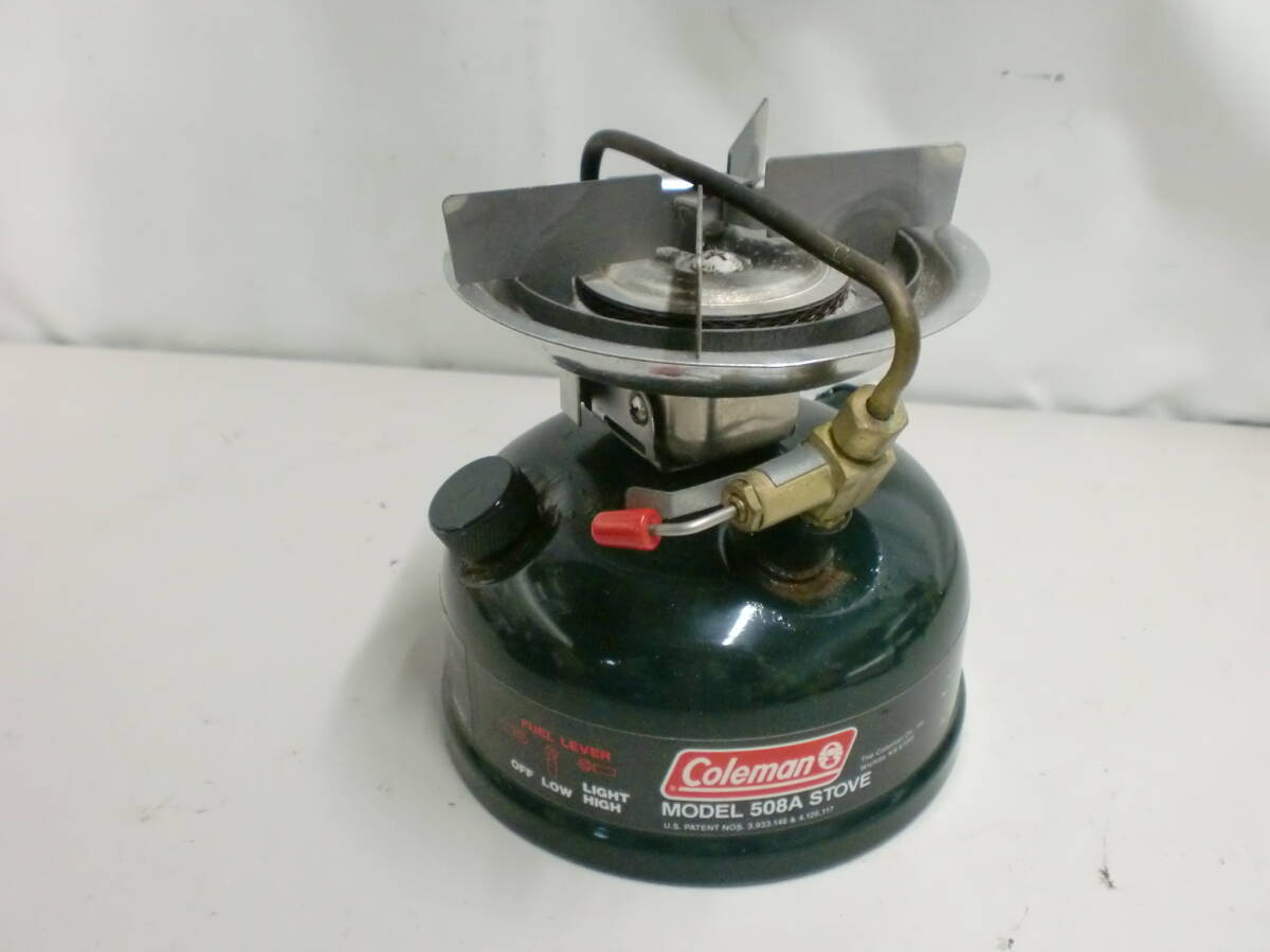 ●コールマン 508A シングルバーナー 1994年11月製 動作未確認※ジャンク■60拍卖